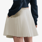 NIKE | PLEATED SKIRT { WHITE