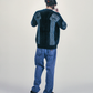 Aries | OVERSIZED CHENILLE COLUMN KNIT CARDIGAN { GREY