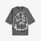 Y-3 | CHITO GRAPHIC SHORT SLEEVE TEE { GREY