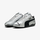 PUMA | SPEEDCAT METALLIC { SILVER-PUMA BLACK