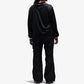 NIKE | AS W NSW CLLCTN DF JQRD LS JSY { BLACK/LT IRON ORE/WHITE