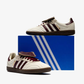 ADIDAS ORIGINALS | SAMBA LONG TONGUE { CREAM WHITE/MAROON/GOLD METALLIC