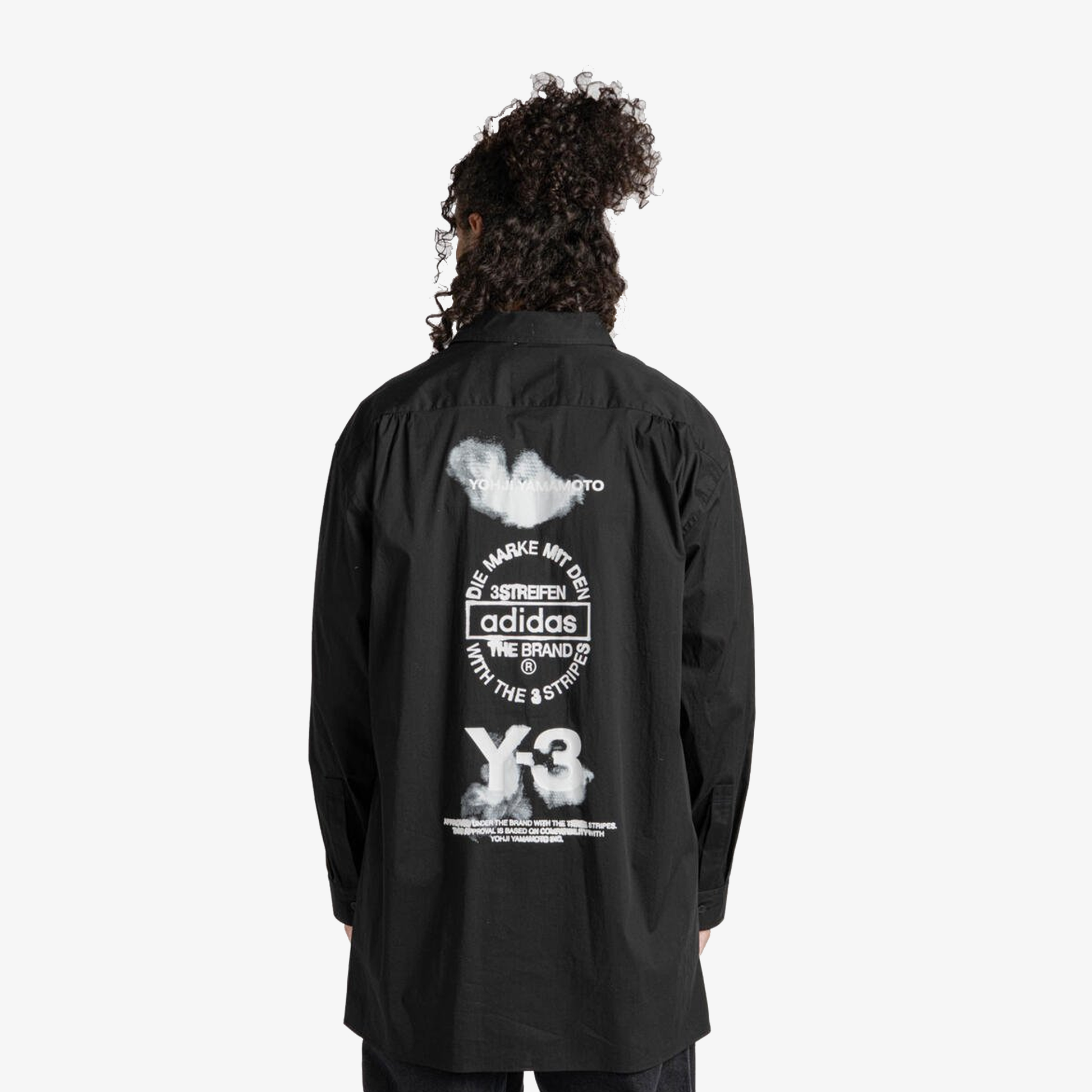 Y-3 SPORTY COTTON SHIRT BLACK – Superkicks - Main Image