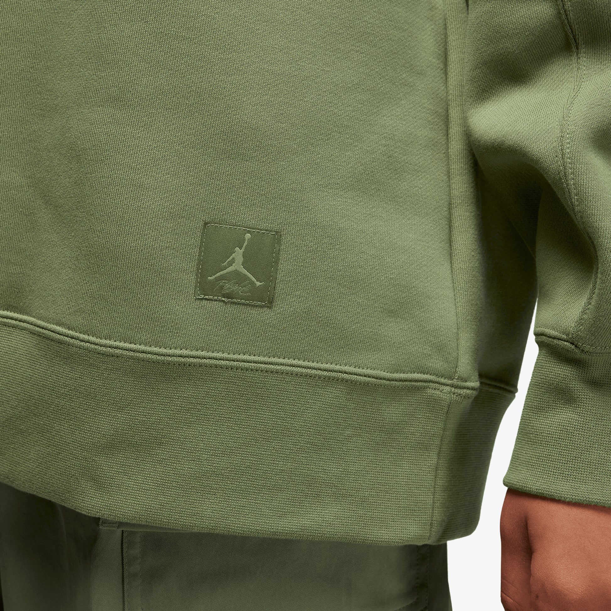 Buy JORDAN WMN'S FLIGHT FLEECE 'SKY J LT OLIVE' – Superkicks