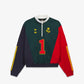 Adidas Originals | CHAVARRIA WATSONVILLE QUARTER ZIP { AURORA IVY/LEGEND INK/BETTER SCARLET