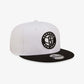 New Era | BROOKLYN NETS  { WHITE/CROWN