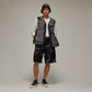Y-3 | FUZZY FLEECE SHORTS  { BLACK