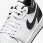 Jordan | AIR JORDAN 1 LOW  { WHITE/BLACK-WHITE