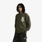 ALMOST GODS | ALPHA CROSS KNIT SWEATER { OLIVE