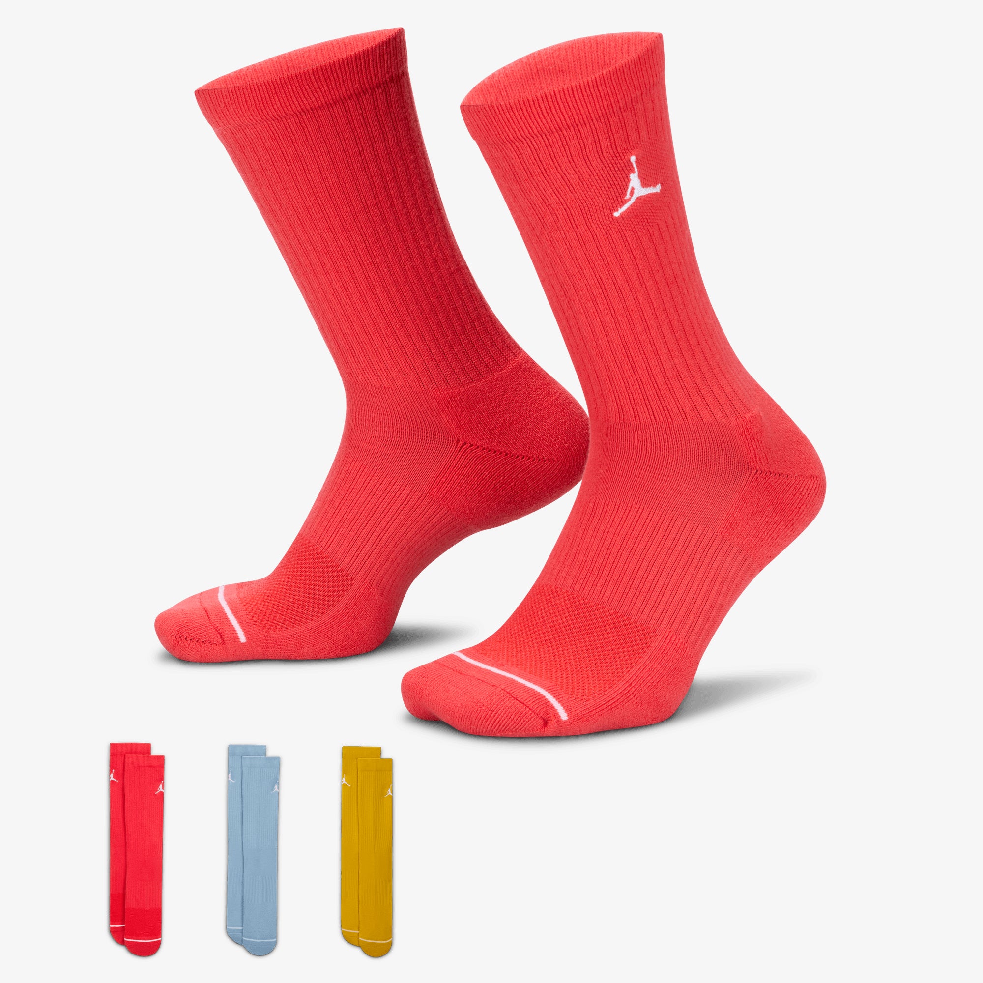 EVERYDAY CREW SOCKS (3 PAIRS) 'MULTI-COLOR' – Superkicks