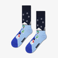HAPPY SOCKS | HAPPY SOCKS 3-PACK SNOWMAN SOCKS GIFT SET { MULTI