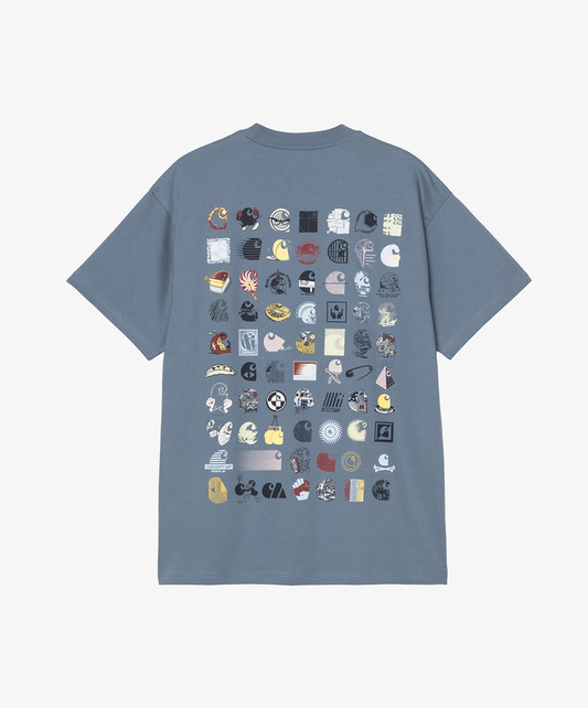 Carhartt | S/S C LOGO ARCHIVE T-SHIRT { BLUE