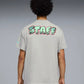 PUMA | MELO WORLD TEE II OVERSIZED { GRAY ECHO