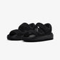 Nike | CALM SANDALS  { BLACK/BLACK-BLACK