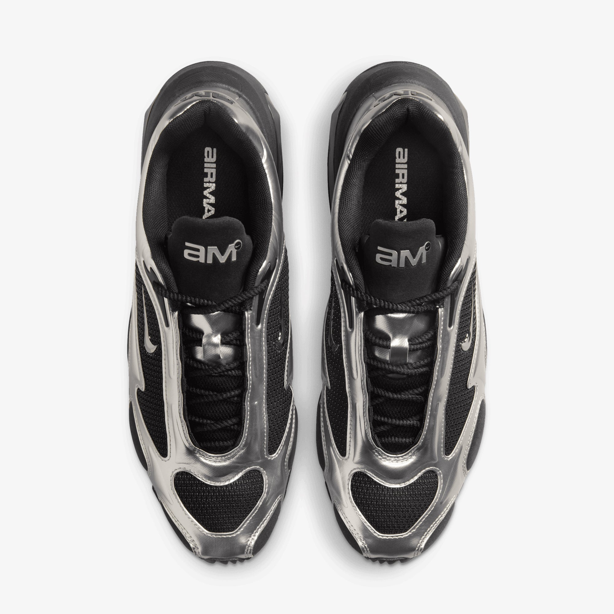 Nike | AIR MAX MUSE { BLACK/METALLIC SILVER – Superkicks