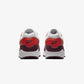 Nike | AIR MAX 1  { SUMMIT WHITE/BURGUNDY CRUSH-PICANTE RED