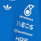 ADIDAS | MERCEDES - AMG PETRONAS FORMULA 1 TEAM BLUE WONDER DRIVER JERSEY { BLUE BIRD/WHITE