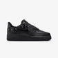 Nike | AIR FORCE 1 '07 { BLACK/BLACK-OFF NOIR-METALLIC SILVER