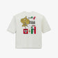 ADIDAS ORIGINALS | x CHAVARRIA GRAPHIC TEE { OFF WHITE
