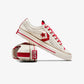 CONVERSE | STAR PLAYER { WHITE/RED