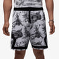 JORDAN | SPORT DRI-FIT PRINTED DIAMOND SHORTS { WHITE/BLACK/BLACK