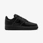 NIKE | AIR FORCE 1 '07 ESSENTIAL { BLACK/BLACK-WHITE-METALLIC SILVER