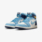 Jordan | AIR JORDAN 1 RETRO HIGH OG "FIRST FLIGHT" { UNIVERSITY BLUE/UNIVERSITY GOLD-SAIL