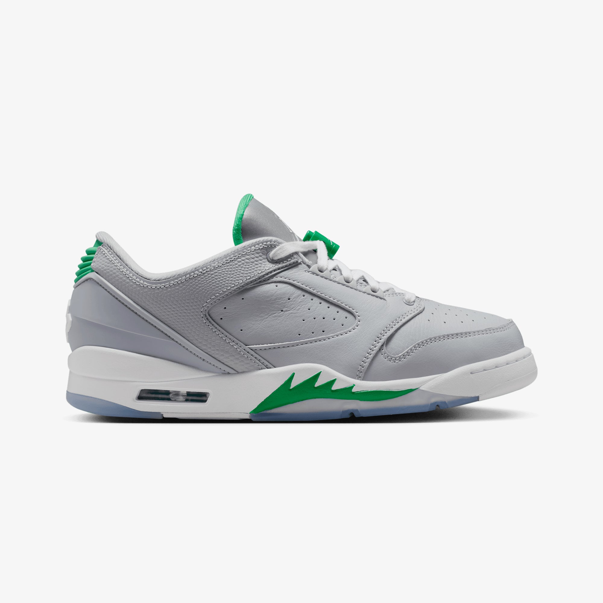 JORDAN | SIXTY PLUS LOW { WOLF GREY/LUCKY GREEN/WHITE