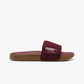 Puma | LEADCAT 2.0 PALERMO FOIL SLIDES { RUBY SHIMMER-ALPINE SNOW-GUM