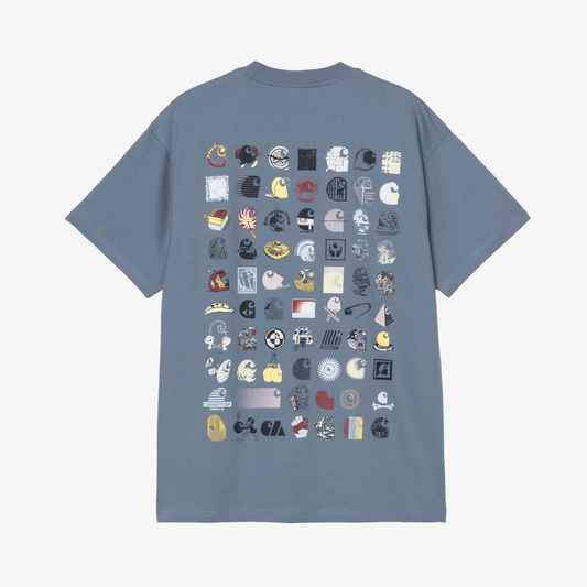 Carhartt | S/S C LOGO ARCHIVE T-SHIRT { BLUE