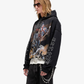 Represent | REPRESENT x IRON MAIDEN STEED HOODIE { STAINED BLACK