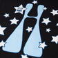 HUF | H STARDUST T-SHIRT  { BLACK