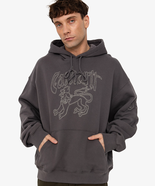 Carhartt | HOODED HACKWORK SWEATSHIRT { VITOLA/GLASSY PINK