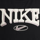 NIKE | LOOSE SHORT-SLEEVE CROPPED T-SHIRT { BLACK