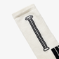 Aries | COLUMN SOCK { WHITE