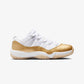 JORDAN | AIR JORDAN 11 RETRO LOW "MOTHER'S DAY" { WHITE/TEAM GOLD/METALLIC GOLD