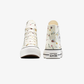 Converse | CHUCK TAYLOR ALL STAR LIFT PLATFORM EMBROIDERED BLOOMS { CREAM/WHITE