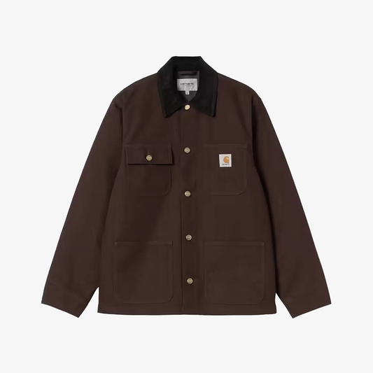 Carhartt | MICHIGAN COAT { TOBACCO/BLACK /RIGID
