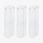 NIKE | EVERYDAY CUSHIONED TRAINING CREW SOCKS { WHITE/BLACK