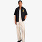 ALMOST GODS | GILDED ALPHA CROSS RELAXED SHIRT { BLACK