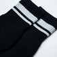 Superkicks | CREW SOCKS  { BLACK/BLACK/BLACK