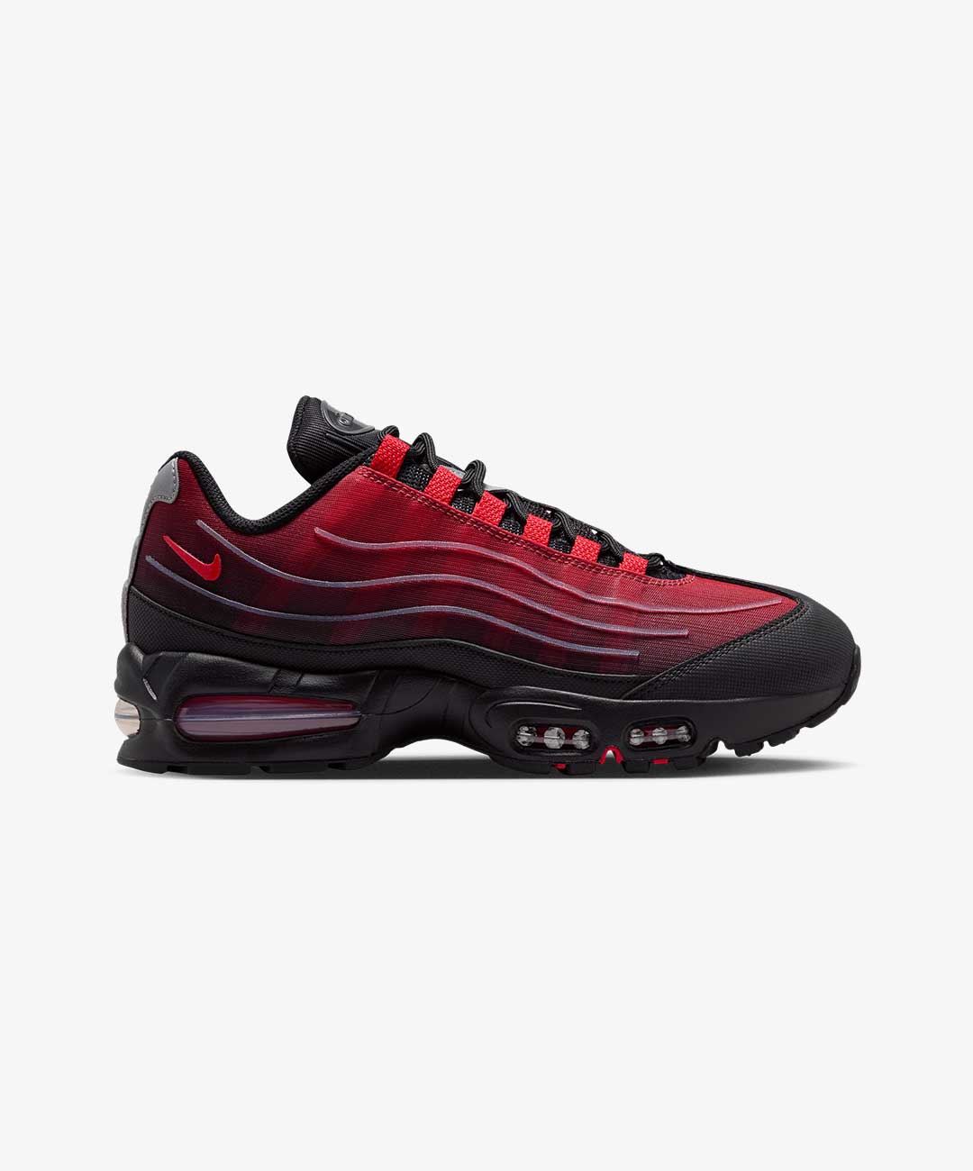NIKE | AIR MAX  BIG BUBBLE { BLACK/UNIVERSITY RED-TOUGH RED