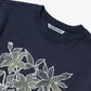 ALMOST GODS | KANTHA FIELD RELAXED TEE { BLUE