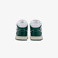 JORDAN | AIR JORDAN 1 MID { WHITE/OXIDIZED GREEN-SAIL