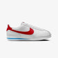 NIKE  | CORTEZ LEATHER { WHITE/VARSITY RED-VARSITY BLUE