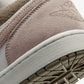 JORDAN | AIR JORDAN 1 LOW { OLIVE GREY/ENIGMA STONE-SUMMIT WHITE