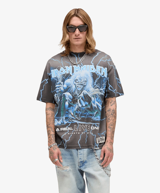 REPRESENT | REPRESENT x IRON MAIDEN INFINITE DREAMS T-SHIRT { STAINED BROWN
