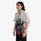 F A R A K | CHOLI KE PEECHE SHIRT  { GREY/GREY