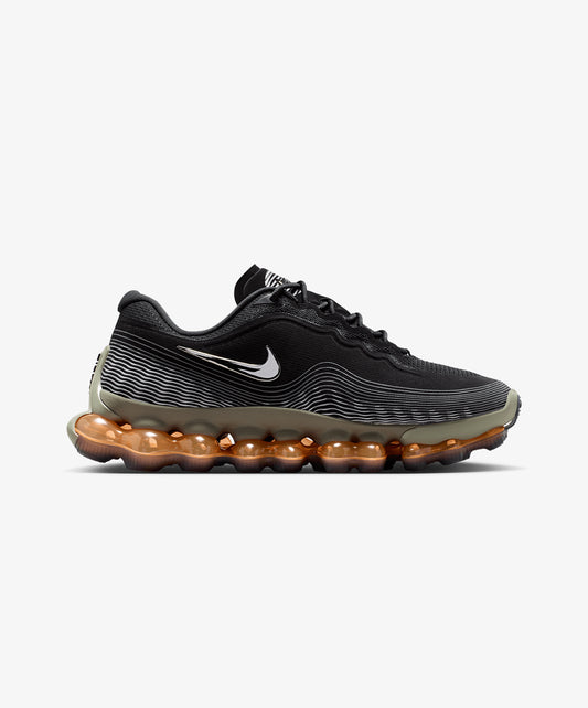 Nike | AIR LIQUID MAX { BLACK/METALLIC SILVER-LIGHT ARMY