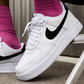 Nike | AIR FORCE 1 '07 { WHITE/BLACK